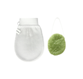 Wildpier™ Deep Exfoliating Glove and Aloe Konjac Sponge Bundle