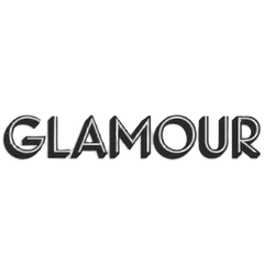 Glamour logo on a white background