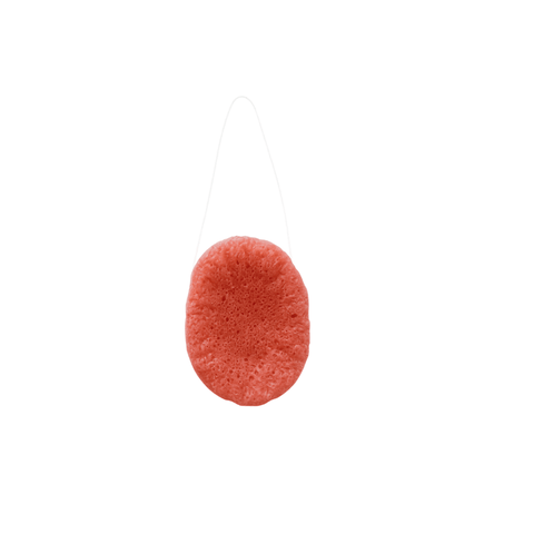 French Pink Clay Konjac Sponge
