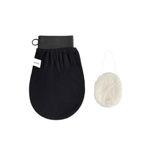 Wildpier™️ Luxe Deep Exfoliating Glove and Konjac Sponge Bundle - Wildpier Beauty