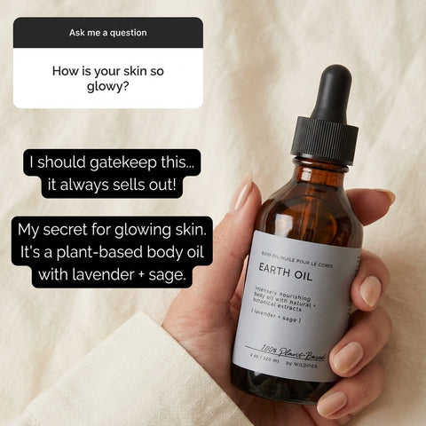 CUstomer says all the benefits about wilfpier's earth oil 